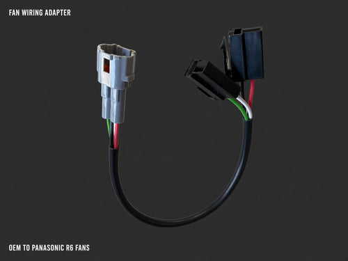 Fan Wiring Adapter OEM to Panasonic R6 Fans