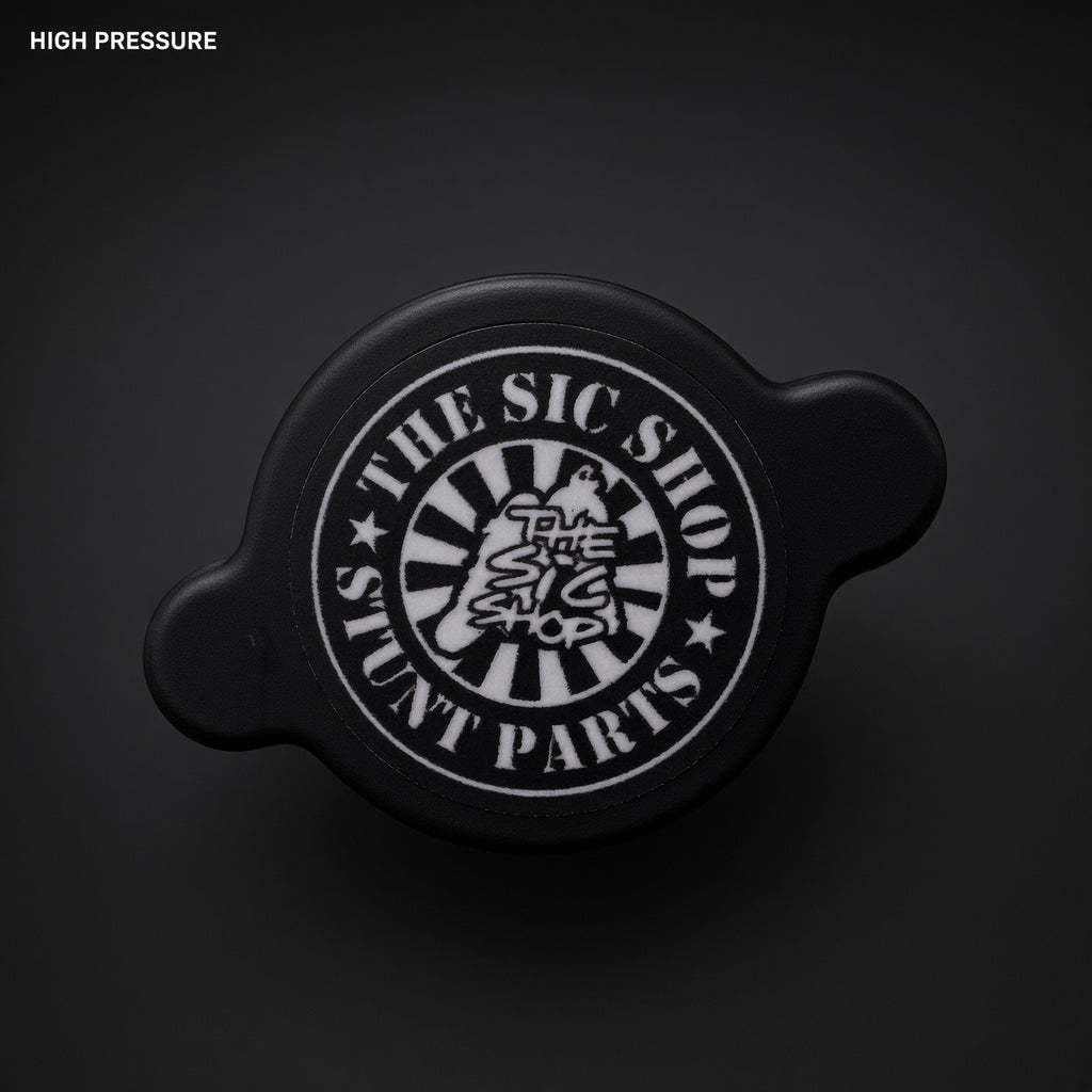 High pressure radiator cap Black