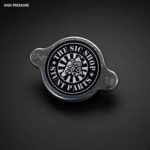 High pressure radiator cap Chrome