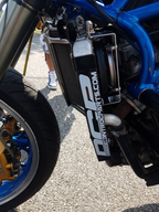 2003-2004 Kawasaki ZX-6 / 636 radiator support closeup