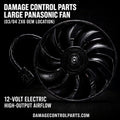 Large Panasonic Fan for 03-04 ZX6 OEM location